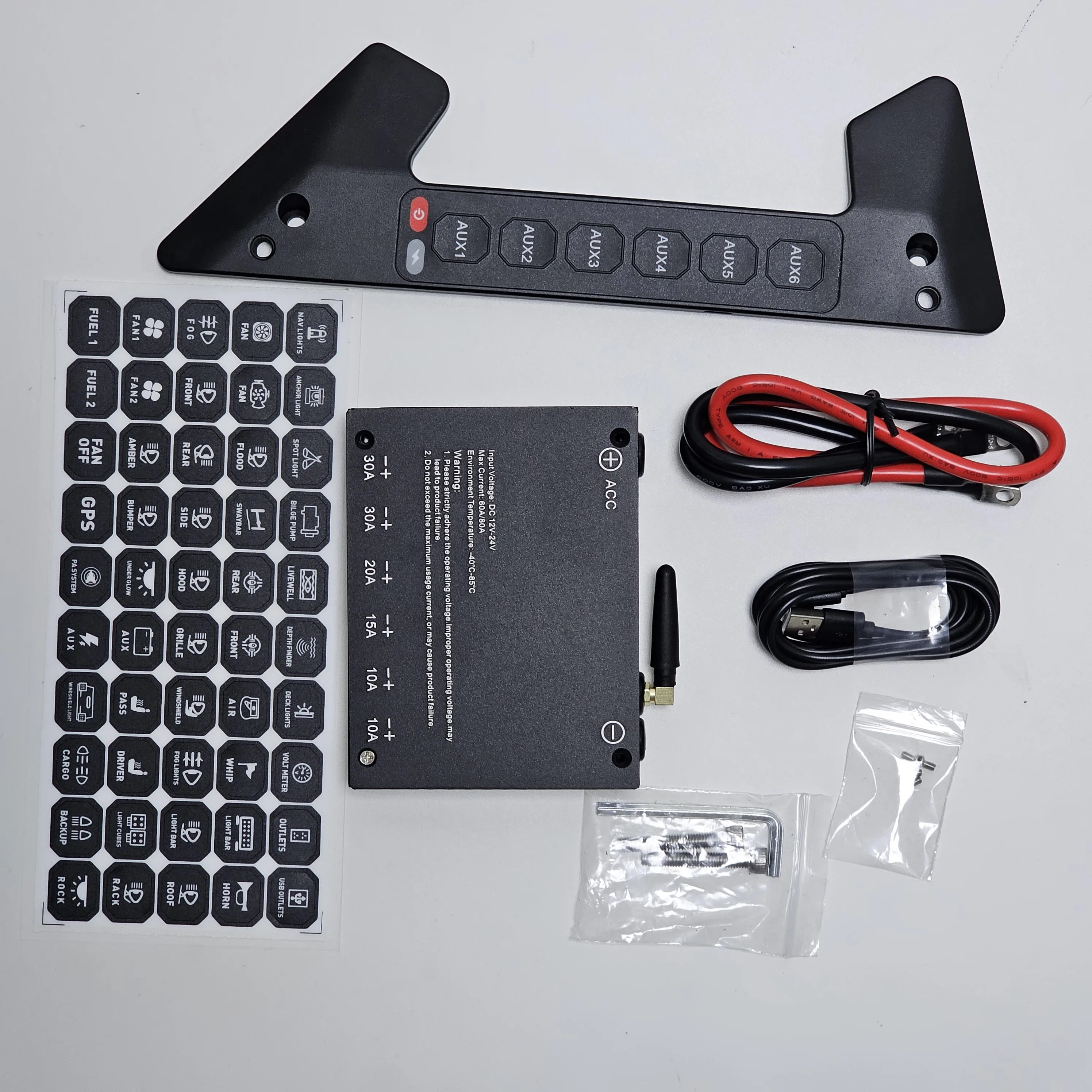 أزرار تحكم إضافية بشكل مقبض اليد للتحكم بالإضافات