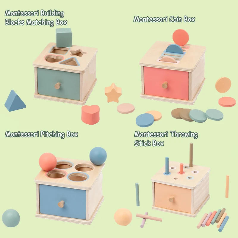Wooden Color Shape Sorter 4