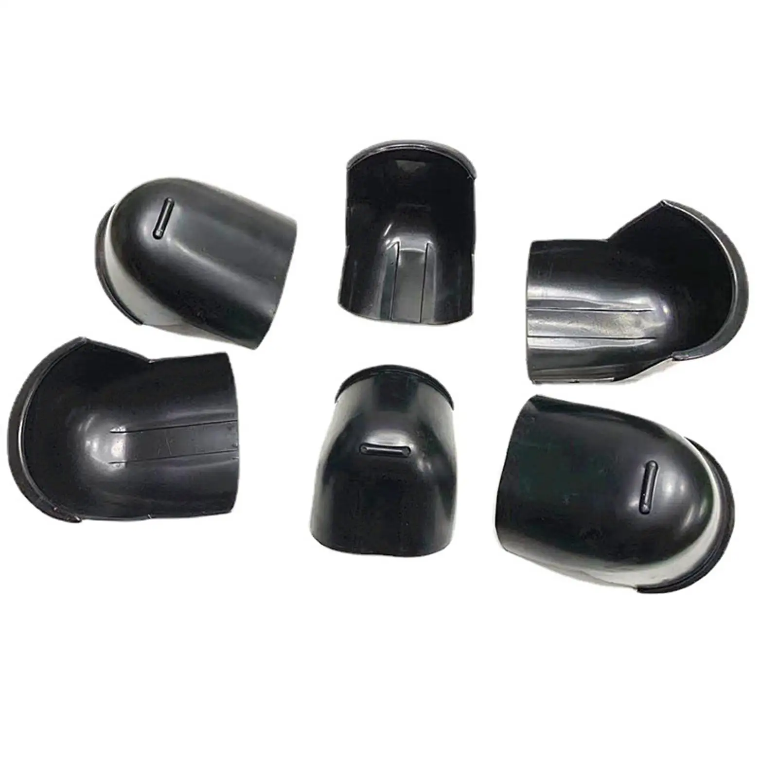 

6Pcs Billiard Baskets Corner Liners Replacement Pool Table Pocket Black Billiard Ball Storage Pocket for Games Sports