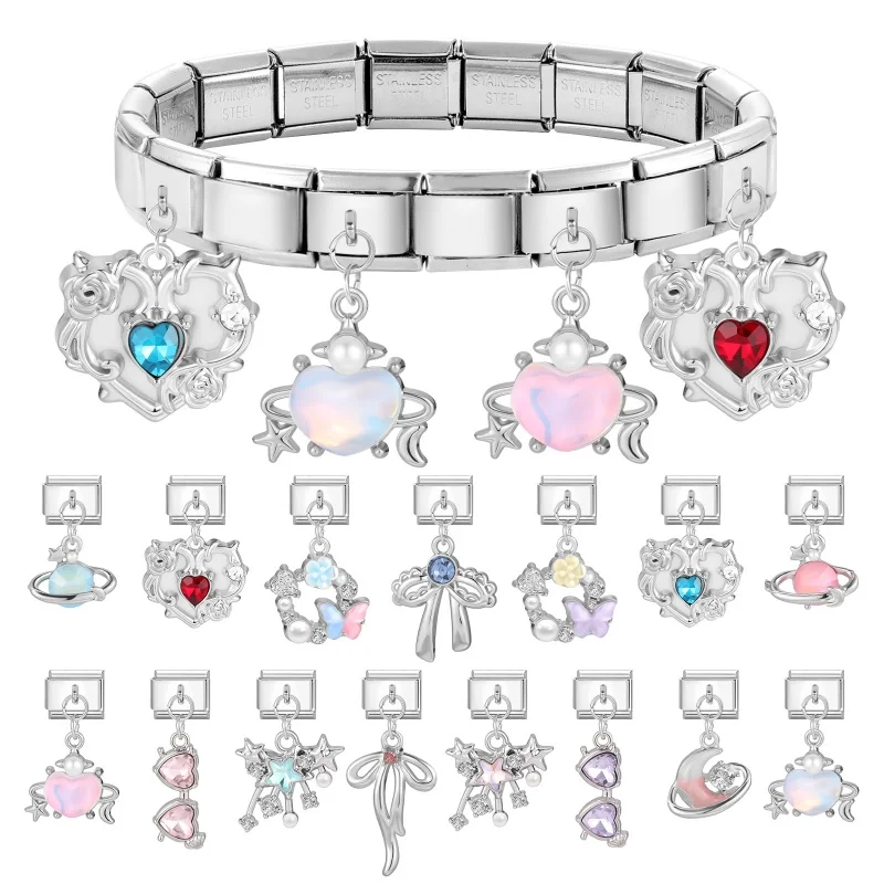 Moon Star Bracelet Stainless Steel