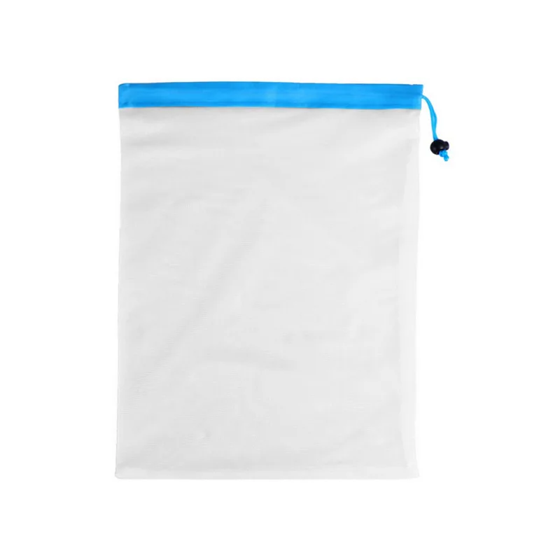 12-Piece Set of Reusable Washable Mesh Bags for Produce, Toys, and More