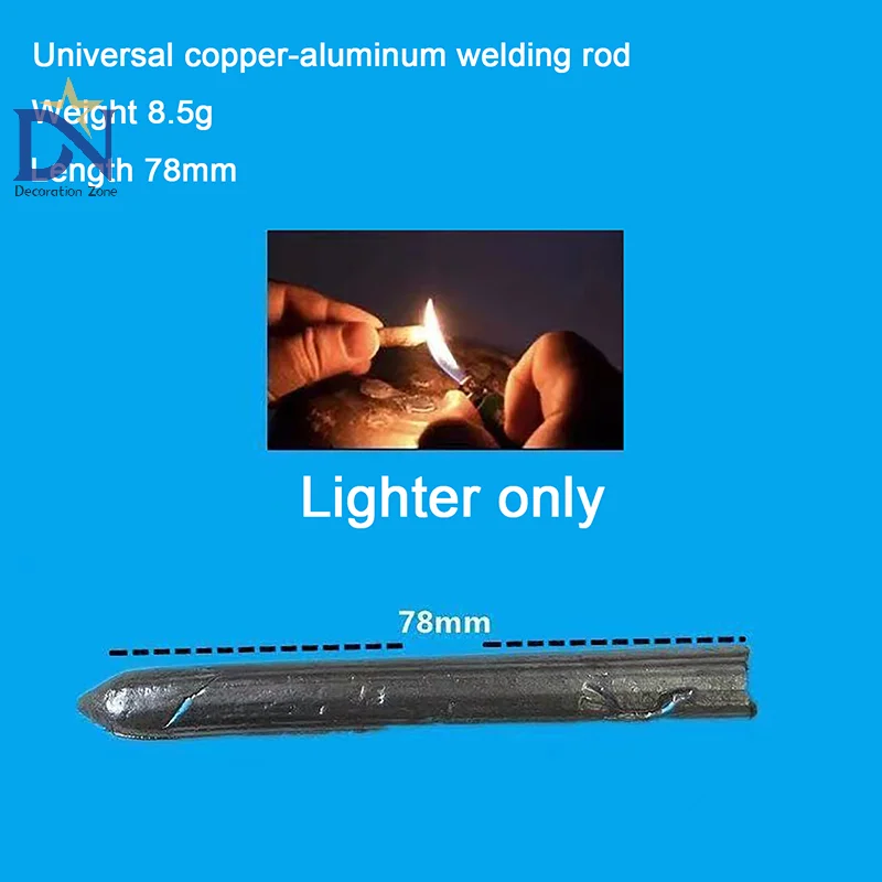 3/4Pcs Universal Low Temperature Welding Rods Melt Copper Iron Stainless Steel Solder Rod for Soldering Al Repaired Tools