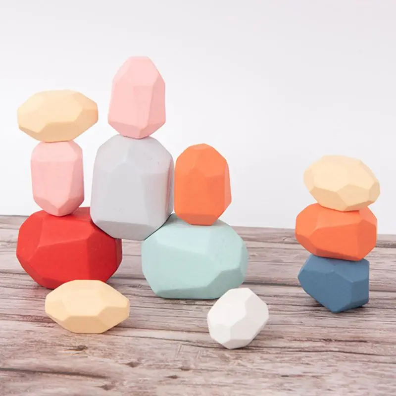 97be-36-pcs-children-wooden-colored-stone-stacking-game-building-block-kids-for-creative-educational