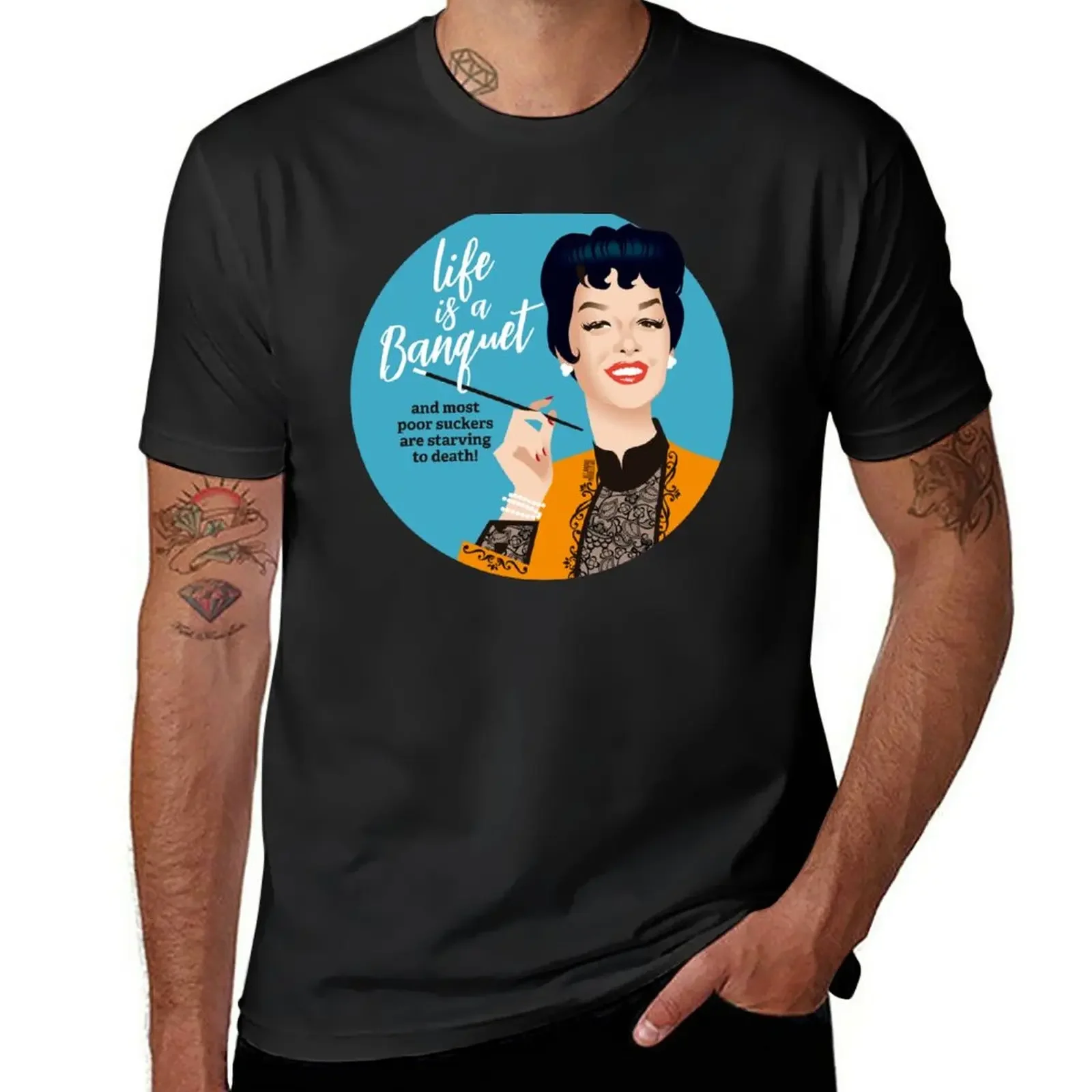 

Banquet! T-Shirt plus size tops korean fashion Men's t shirts