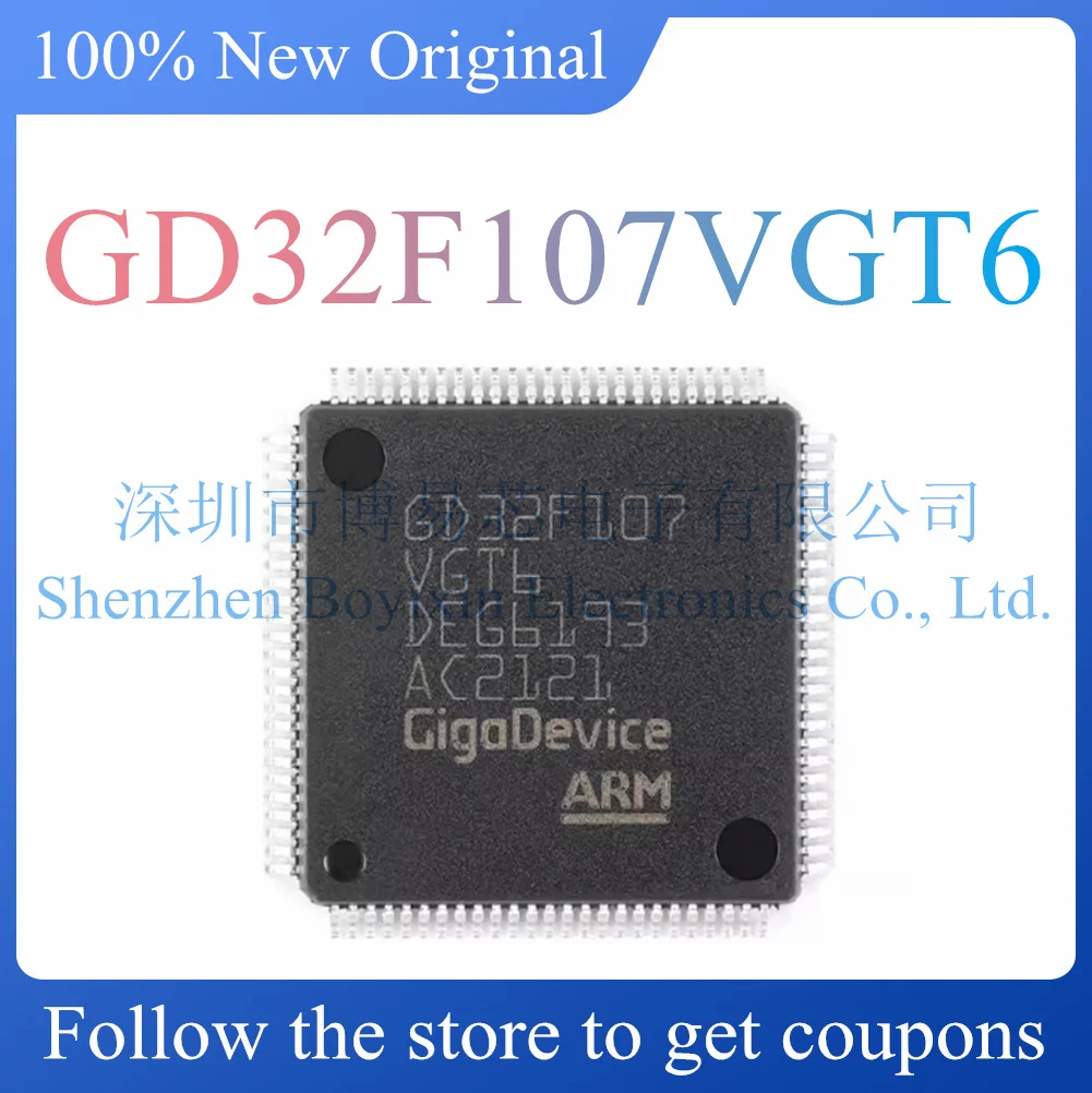 NEW GD32F107VGT6.Original Product.LQFP100