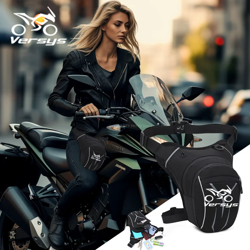 

Водонепроницаемая поясная сумка на бедро для мотоцикла Kawasaki Versys 650 1000 2008 Versys-X300 2019-2020