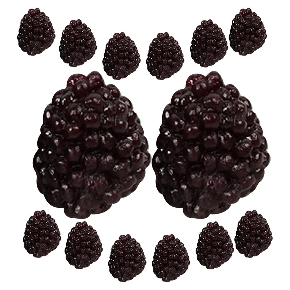 

Lifelike Simulation Berry Artificial Fruit Decor Raspberry Shaped Decoration Models