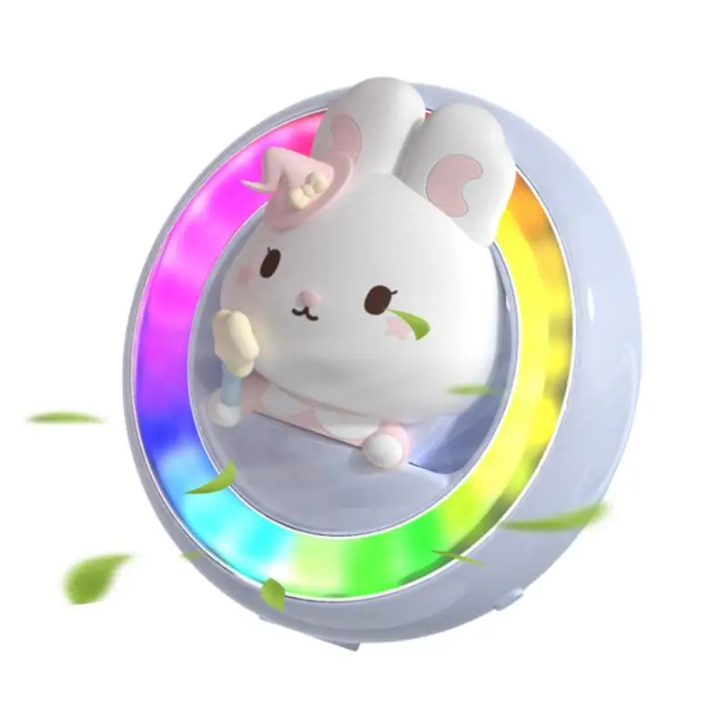 

Car Aromatherapy Diffuser Adjustable Light Car Perfume Animal Decoration Perfume Diffuser With Sound Sensor Cute Cartoon