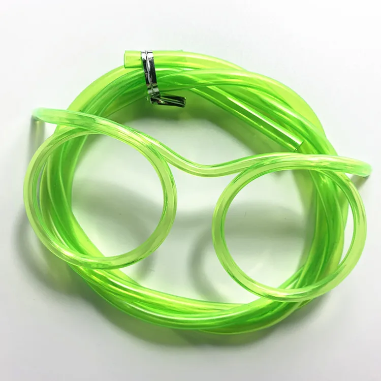 Whimsical Spiral Drinking Straw Glasses for Kids - Fun Party and Bar Supplies Toy Gift