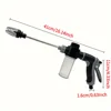 Expandable high-pressure car wash spray gun, equipped with removable soap spray gun, anti-skid handle, foam spray pipe - suitabl 3