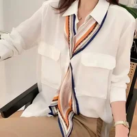 Marque Design zèbre dans des fleurs femmes écharpe de luxe Foulard en soie mode cheveux bandeau Foulard maigre sac foulards Foulard 6