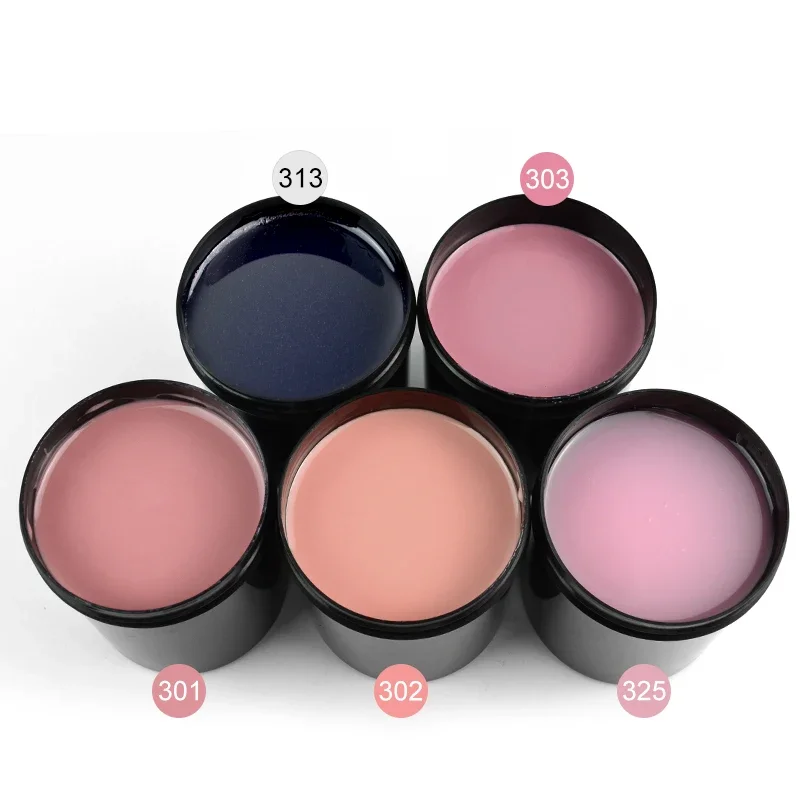 225g Venalisa Camouflage Soak Off UV LED Clear Color Builder Extension Nail Gel Jelly Gel Quick Building Nail Gel Polish 3
