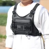 Unisex Sports Chest Bag with Adjustable Straps Lightweight Front Vest Bag Large Capacity Outdoor Cycling Climbing Bag 3
