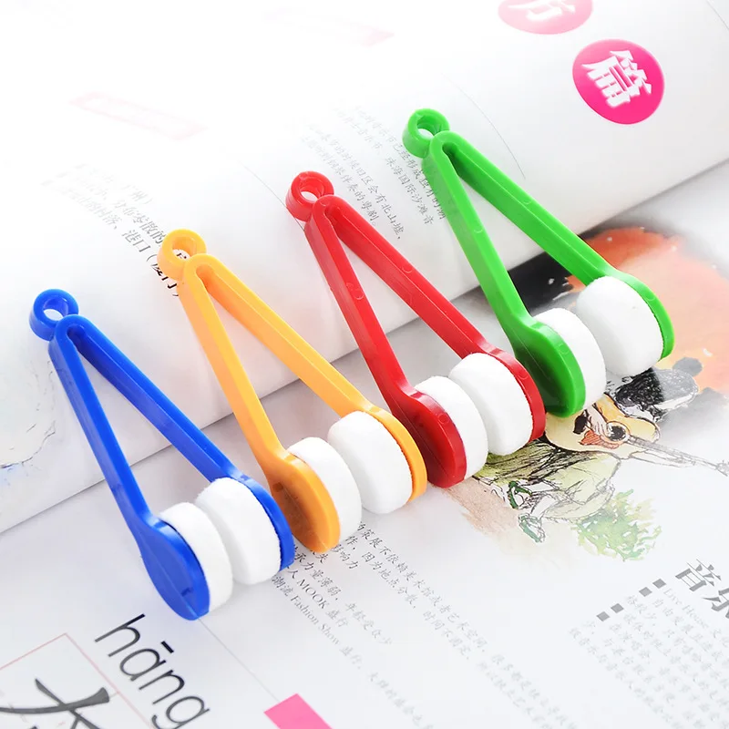 20 Pcs Mini Glasses Cleaner Microfiber Spectacles Cleaner Soft Eyeglass  Brush and Eyeglasses Pouch Sunglasses Cleaning Tool Eyeglass Cleaning Clip  for