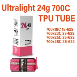 RideNow Ultralight TPU Bicycle Inner Tubes - 700c Gravel Lightweight (85mm)
