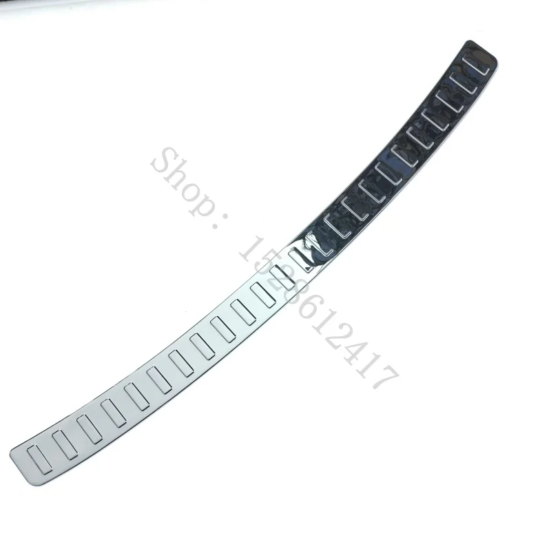 Rear Door Bumper Protector Sill Plate Guard Trim – Car Accessory
