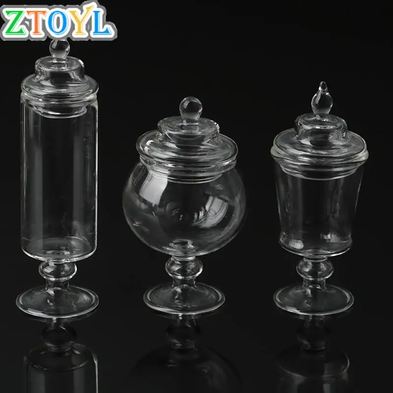 

Горячая Распродажа 1/12 весы игрушка кукольный домик миниатюра Стекло банка для конфет, моделирование для конфет модель игрушка для кухонное украшение для дома