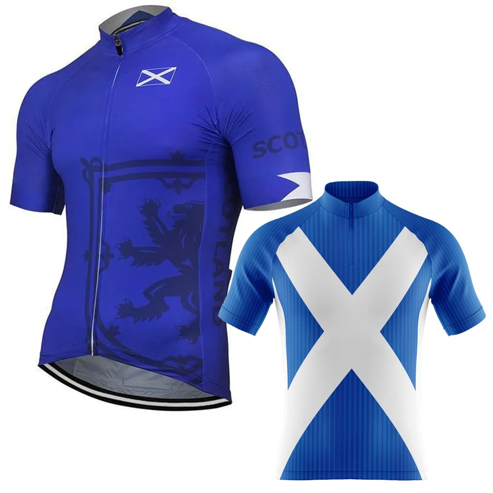 NEW Summer Men s Scotland Cycling Jersey Blue Green Bike Clothing new-summer-men-s-scotland-cycling-jersey-blue-green-bike-clothing