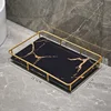 New Light Luxury Style Bathroom Toilet Washbasin Cosmetic Box Storage Rack Storage Rack Washbasin Desktop Tray Storage Items 4