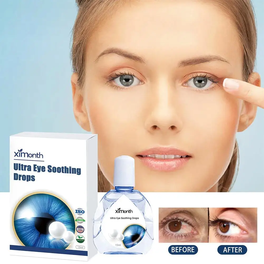 Eyesight Improvement 15ml High Quality Eye Drops Relieve Blurred Vision
