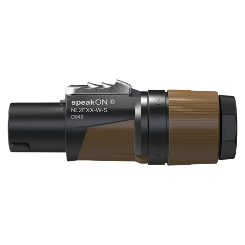 기존 NEUTRIK 유형 NL2FXX-W-S Speakon 2극 플러그 암 오디오 스피커 커넥터 Speakon 케이블 OD 6-12mm(NL2FX는 EOL)