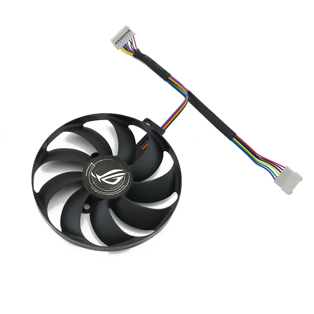 Conjunto T129215su Fdc10h12s9-c Rtx 2080 ti Gpu Ventilador para Asus Rog-strix-rtx 2080 202380ti Fan 2080s Fan 2070s Gaming Placa de Vídeo Ventilador de Refrigeração Novo - Imagem 3