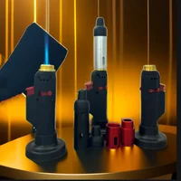 Hot Selling Aromatherapy Lighter Portable Mini Metal Pipe with Volcanic Stone Lighters Smoking Gadgets for Men