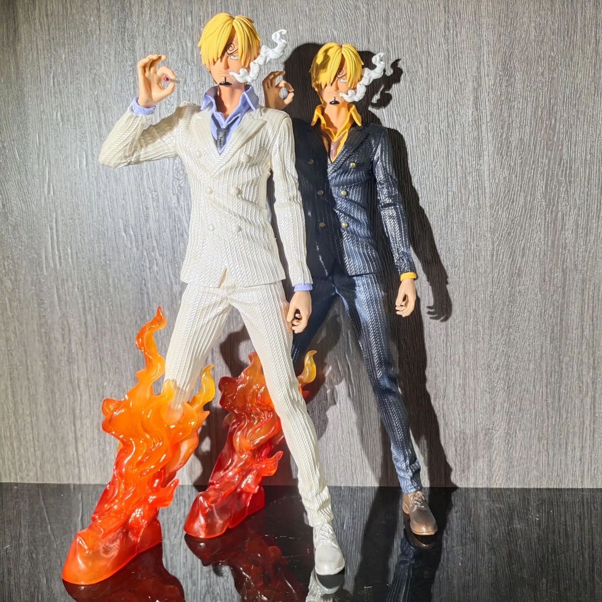 

32 см аниме One Piece Vinsmoke Sanji экшн-фигурка вставка из ПВХ для курения Косплей модель фигурка украшение Рождественский подарок
