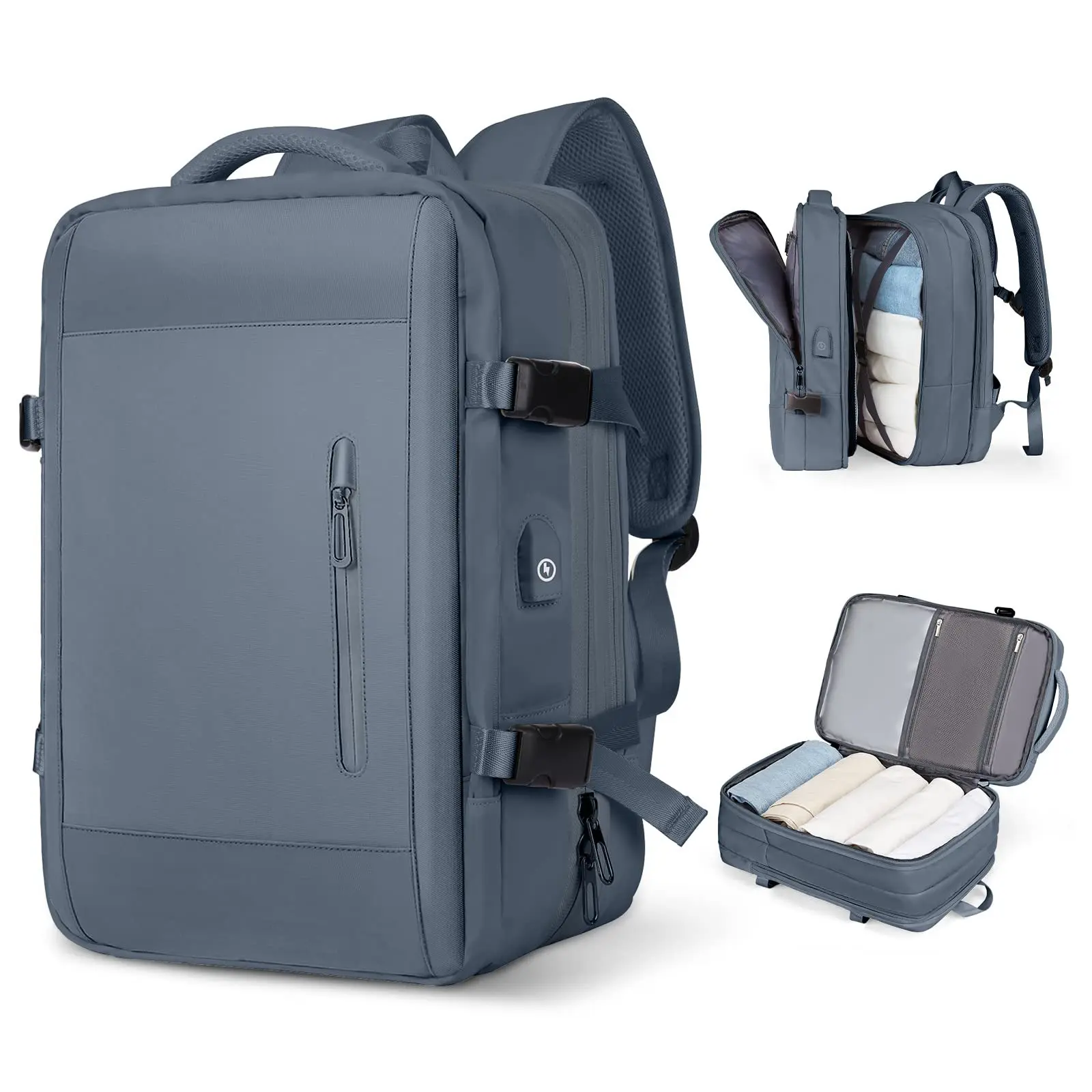 

Multifunctional Travel Bag Big Capactiy Backpack Women Outdoor Luggage Bag Mochilas High Quality USB Charging Designer Backpack