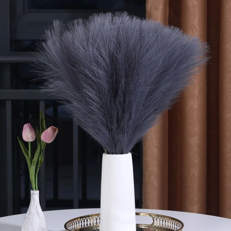 thumbnail image 1 of 50CM 10PCS Fluffy Pampas Grass Boho Decor Flower Fake Plant Reed Simulated Wedding Party Christmas Home Decor Artificial Flower, 1 of 5