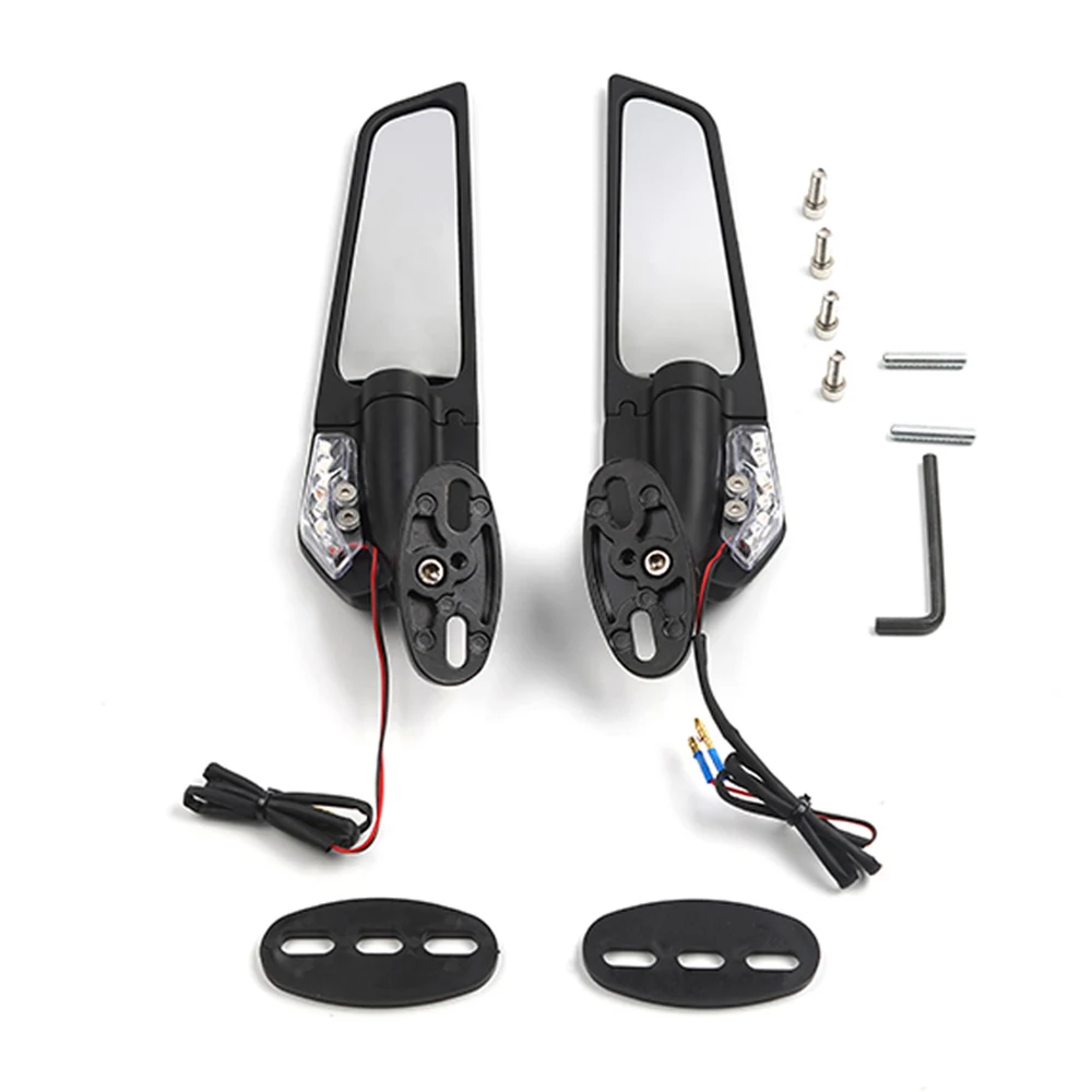 Motorrad flügels piegel für Honda Cbr 2003 Cbr600 RR Cbr600RR 2015-2018 Zubehör Stealth-Spiegel verstellbare Dreh flügel – Detail 12