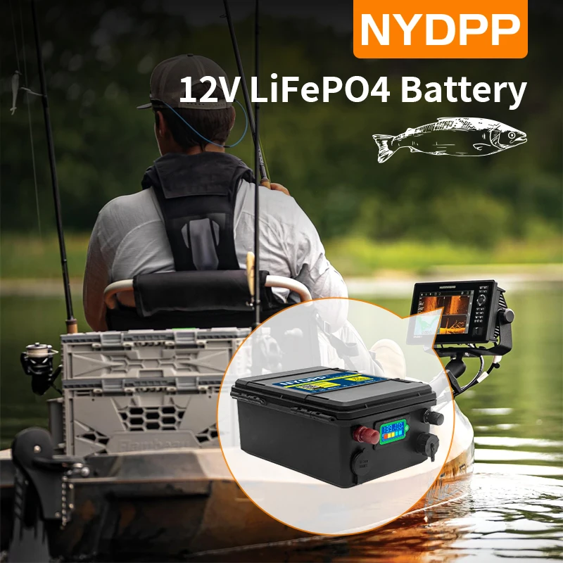 Batterie LiFePO4 12V 20Ah/40Ah étanche pour RC