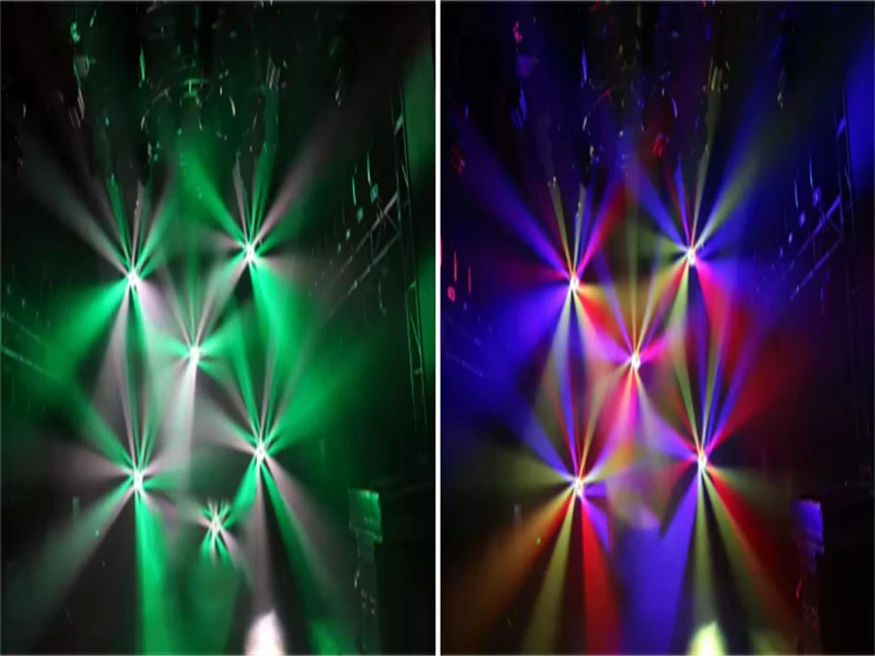 4 pieces 19x60W LED Zoom RGBW DMX Beam Wash Moving Head Stage DJ Disco Bar Light