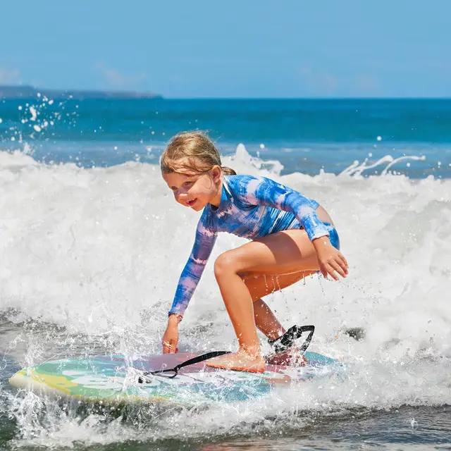 Lightweight Body Board Boogie Board with EPS Core XPE Deck HDPE Bottom Multicolor1-S