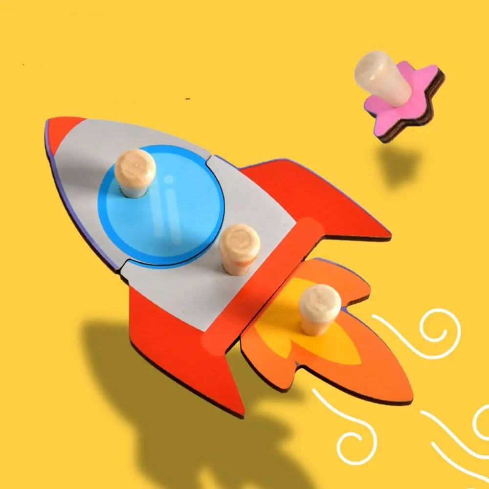 

Тематическая развивающая игрушка, трехмерная деревянная головоломка, доска для захвата рук, пазл, доска для активного образа жизни, 3d-геометрическая доска