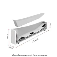 Support horizontal pour console PS5 Slim & Pro, compatible avec les éditions disque et numérique de PlayStation 5 Slim/Pro, capacité de 12 jeux. 2
