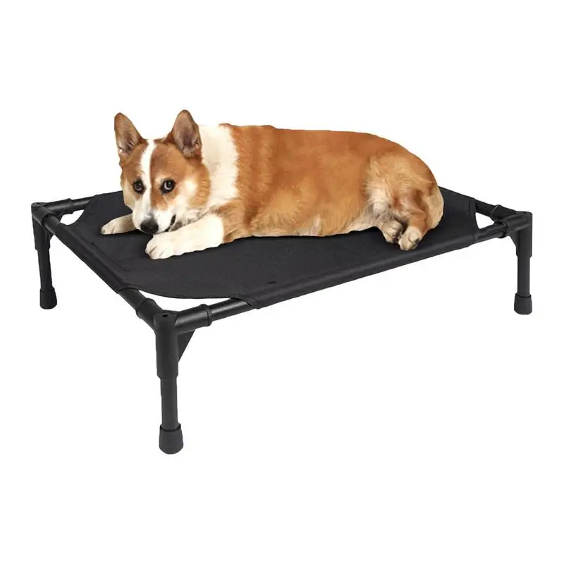 Elevated pes postel zvířátko postýlka s baldachýn stín stan přenosné zvířátko tečka pro kemping pláž odolný oxford textilie extra nesoucí brašna
