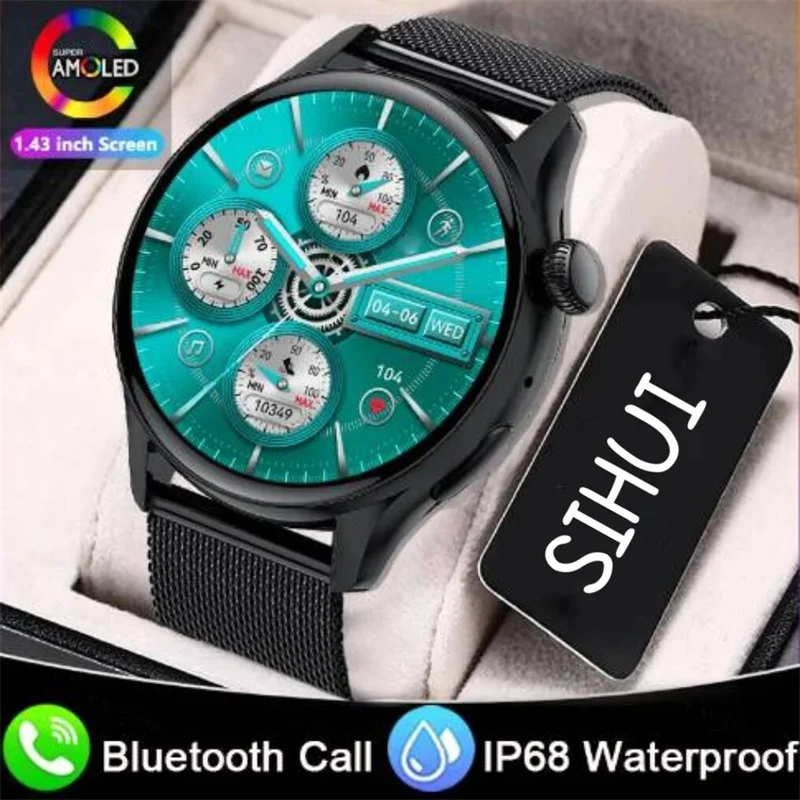 

2024 New Smart Watch Men Full Touch Screen IP68 Waterproof Bluetooth Sport Fitness Watch For Android ios Women's Men smartwatch