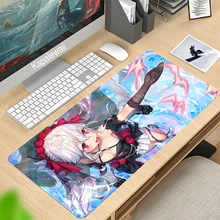 Anime Azur Lane Game Mouse Pad Mouse Mat Gaming Mousepad Size for Rubber Mousemats Deak Mat for Overwatch Csgo World of Warcraft