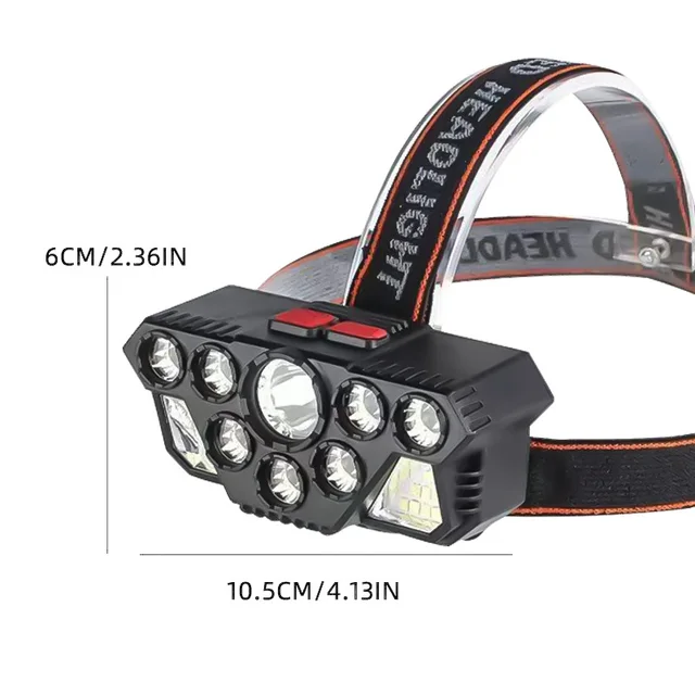 8-Mode Adjustable Safety Hiking Light 6