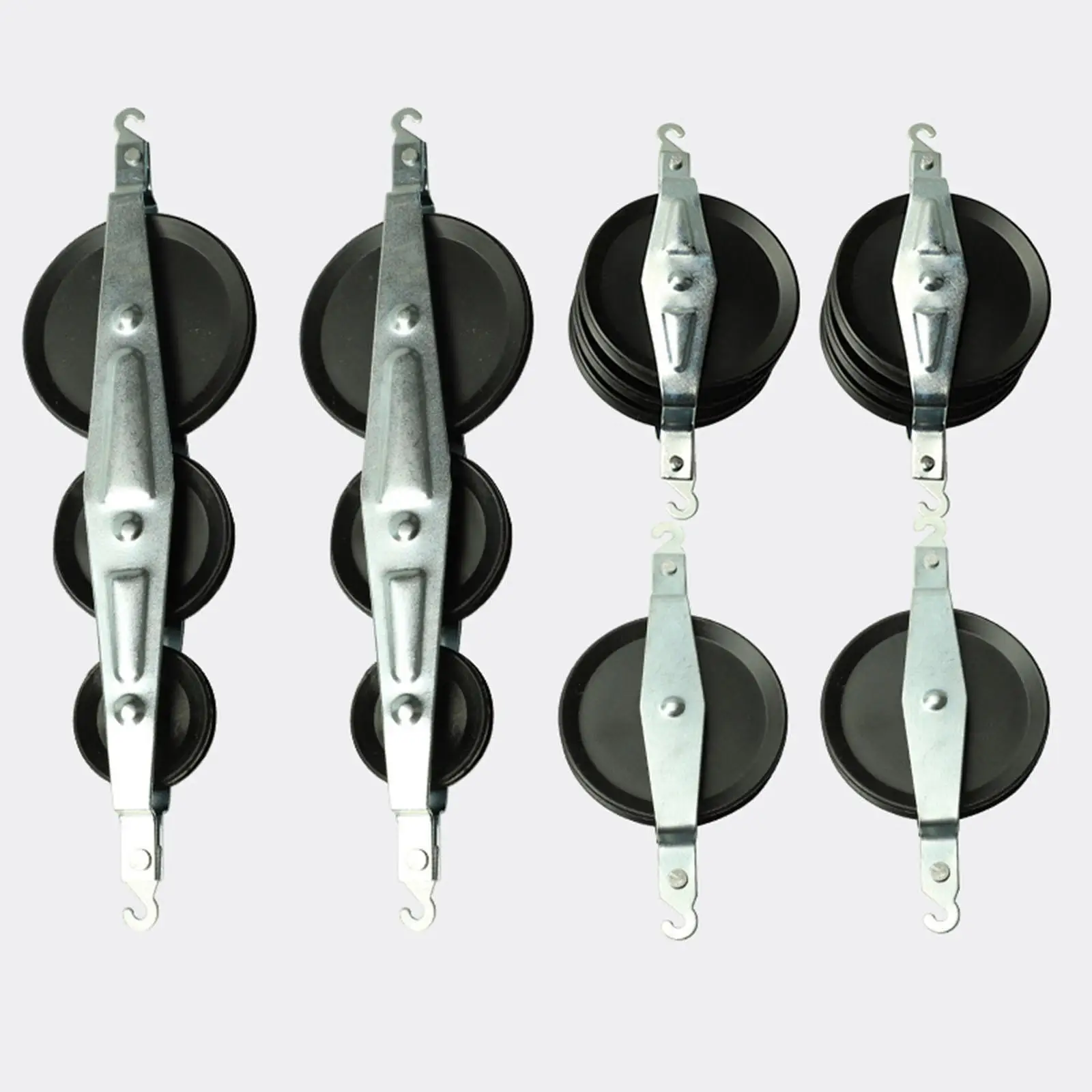 6x Pulley Blocks School Teaching Aids Physics Experiments Kits Pulleys Block