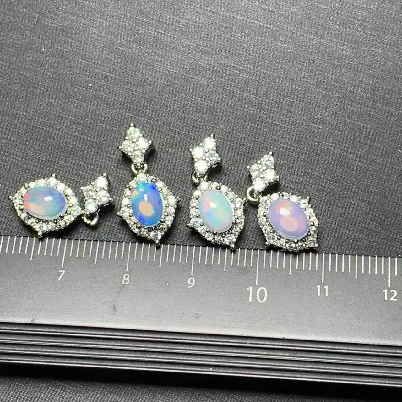 OVAL Natural Opal Pendant Necklace Fine Jewelry Handmade Stones Wholesale Healing Energy Gift Lucky Jewelry