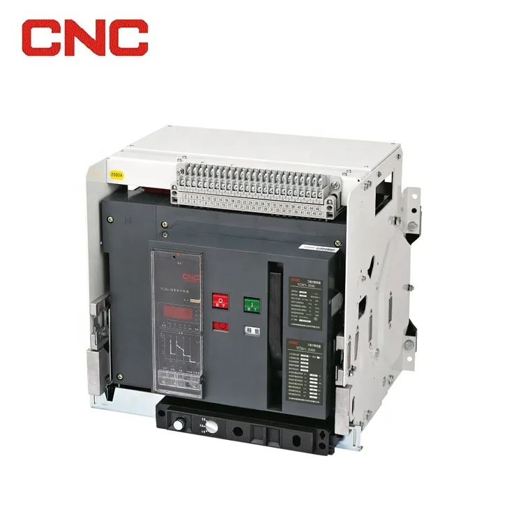 

CNC ACB YCW1-1000/3P 1000A 220V Fixed vertical ACB air circuit breaker