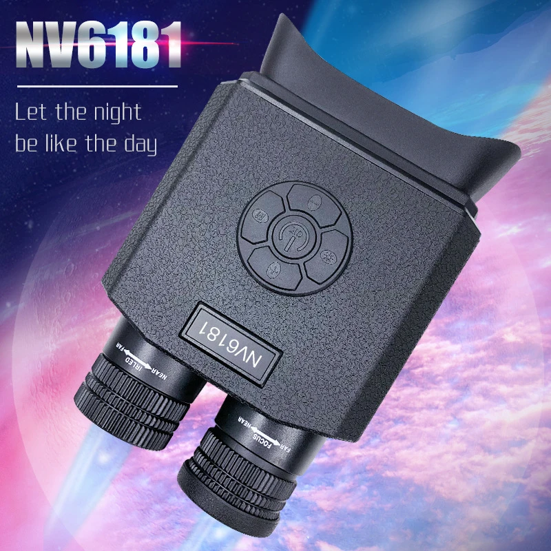 

Binoculars Night Vision Device 4k Infrared 1080P HD 8X Digital Zoom Hunting Telescope Outdoor Day Night Dual Use 300m New scope