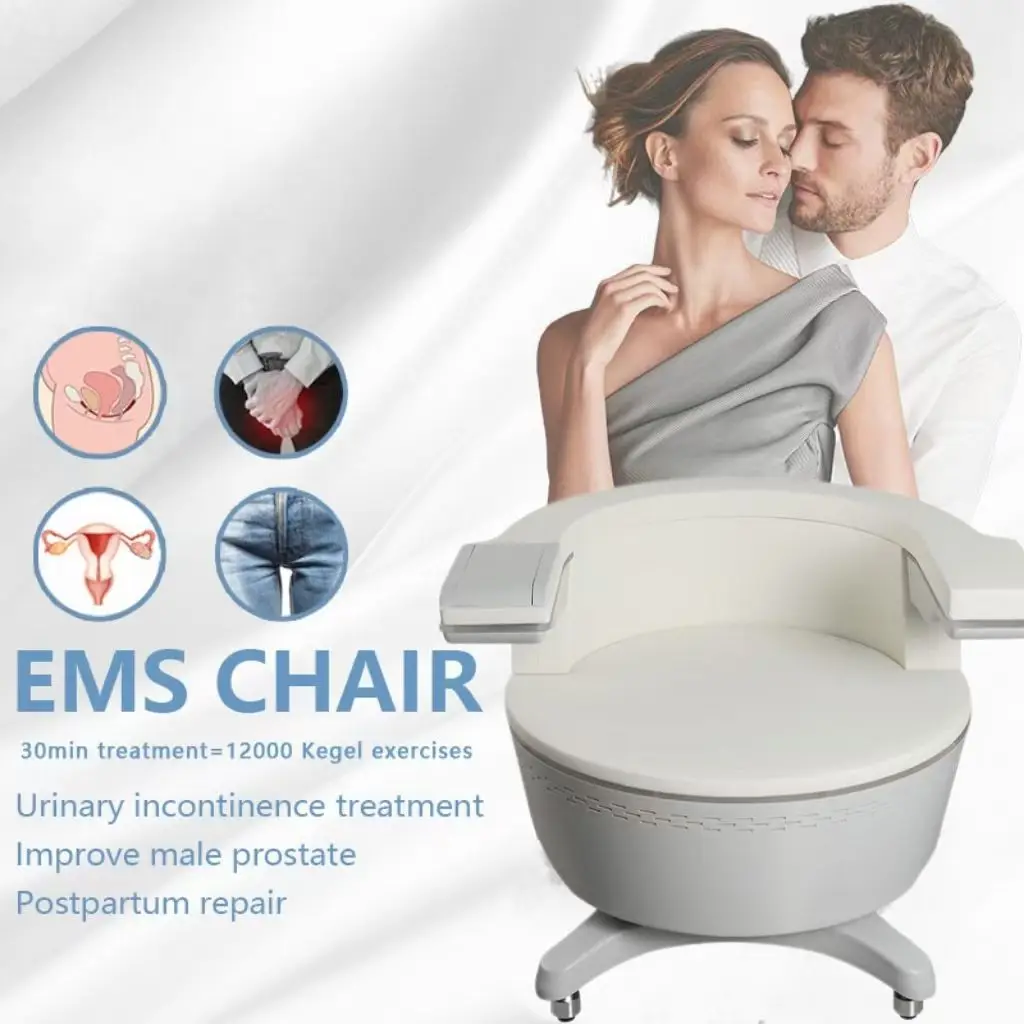 EMS Electromagnetic Non-Invasive Treatment Urinar Postpartum Repair Chair Pelvic Floor Muscle Stimulator Exerciser Machine