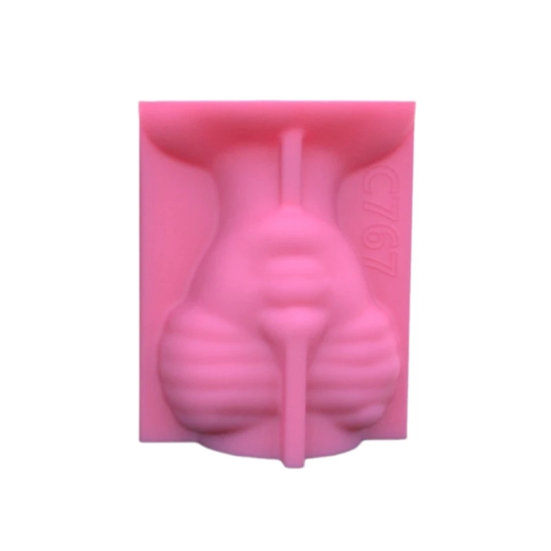 Eye Covering Girl Vase Molds Unique Flowerpots Silicone Mould for Making Planter Flower Arrangement Resin Molds Decors