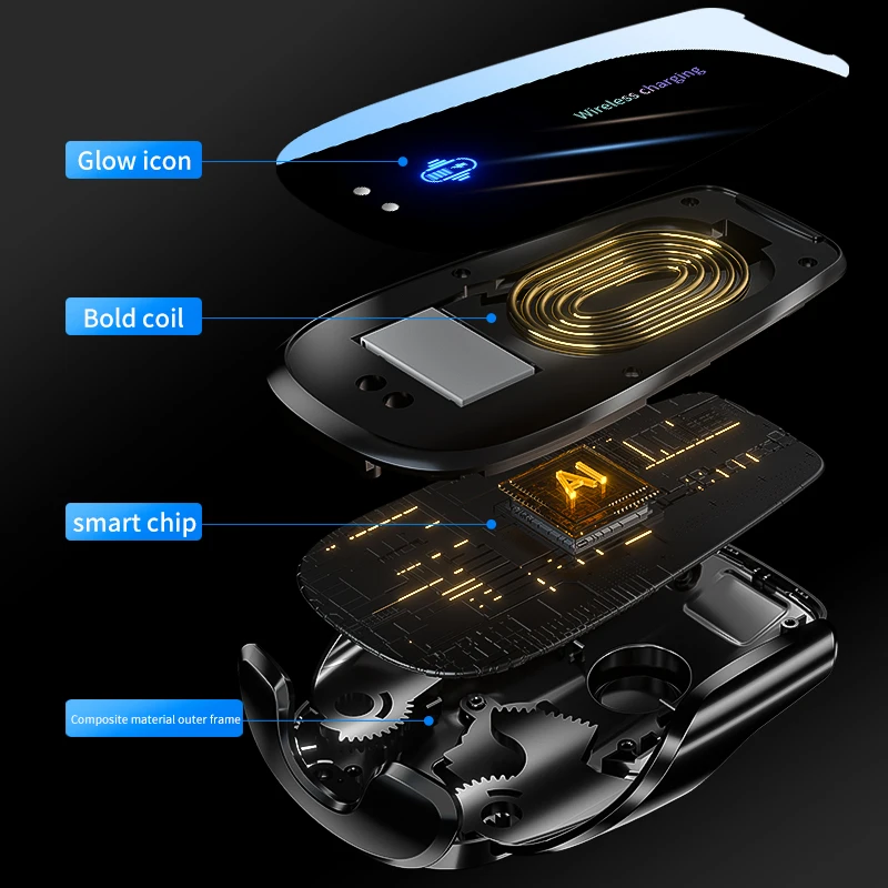 30W Car Wireless Charger Automatic Car Phone Holder Infrared Induction for iPhone 14 13 12 Xiaomi Samsung Fast Charging Station 3