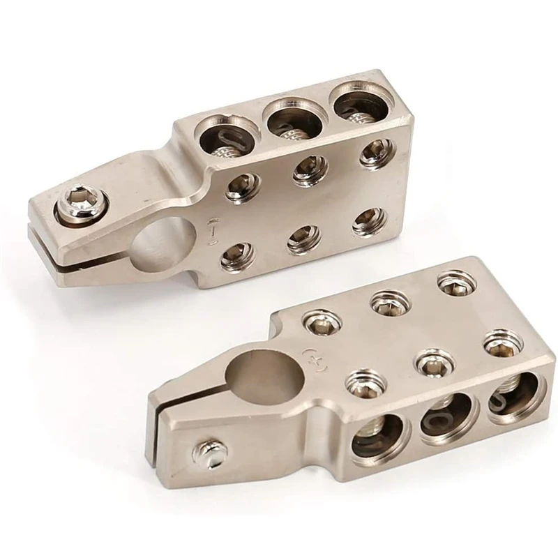 Battery Terminal Connectors 6V-48V Car Battery Terminal Clamp For Auto Caravan Marine Boat