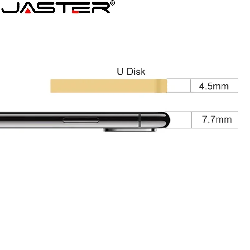 USB Flash Drive Mini Metal Real Capacity 128GB 64GB 32GB 16GB 4GB