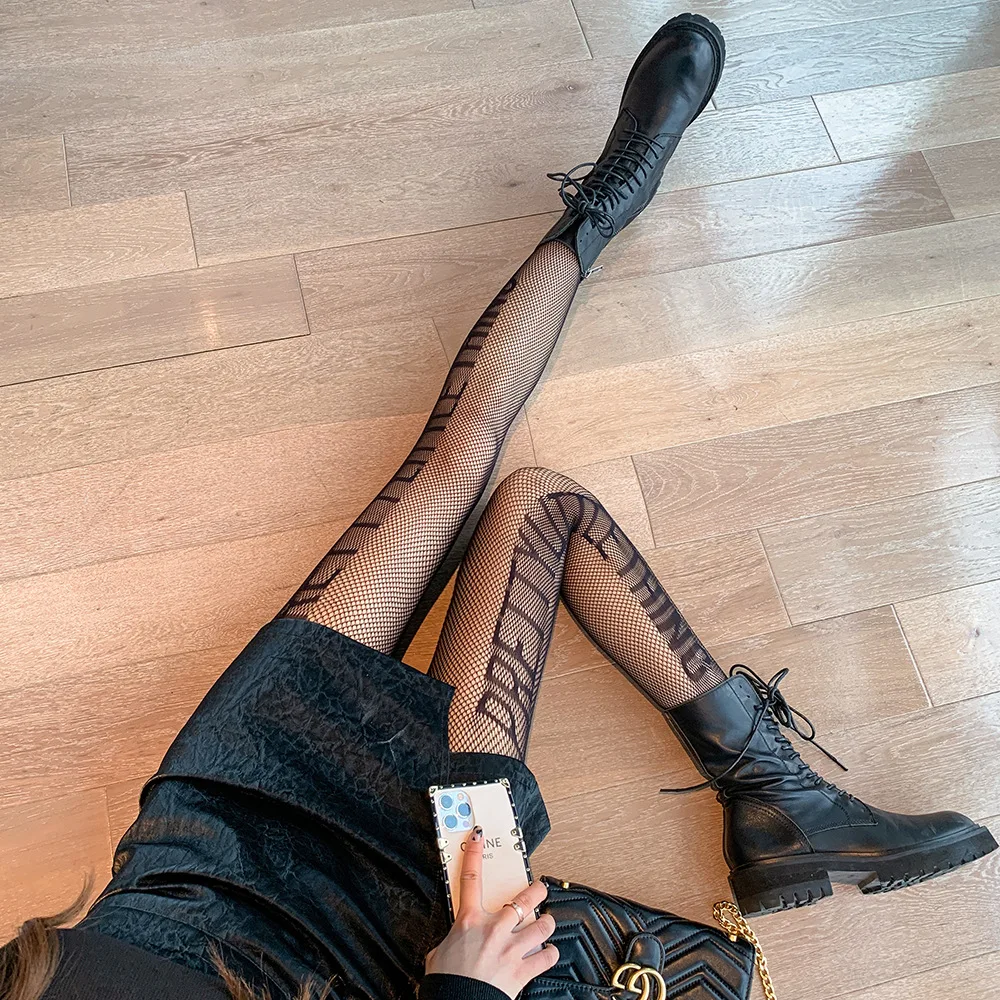 Diamant-Netzstrumpfhose für Damen – Sexy Designer-Strumpfhose für Nachtclub-Partys und JK-Accessoires – Detail 10